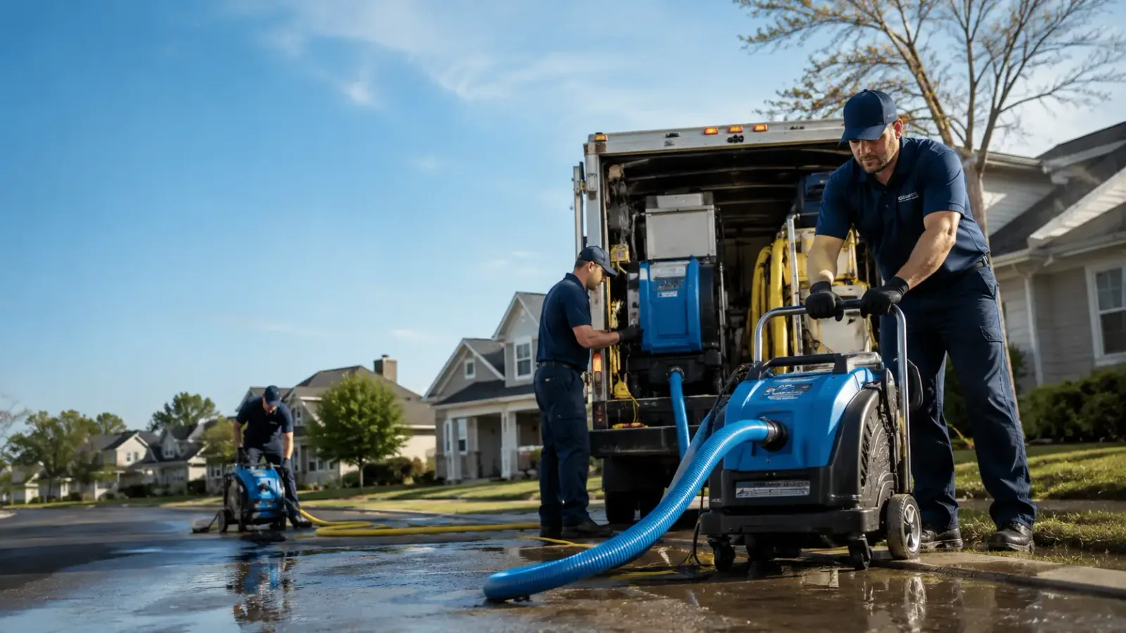 Flood Damage Cleanup in Leisenring, PA